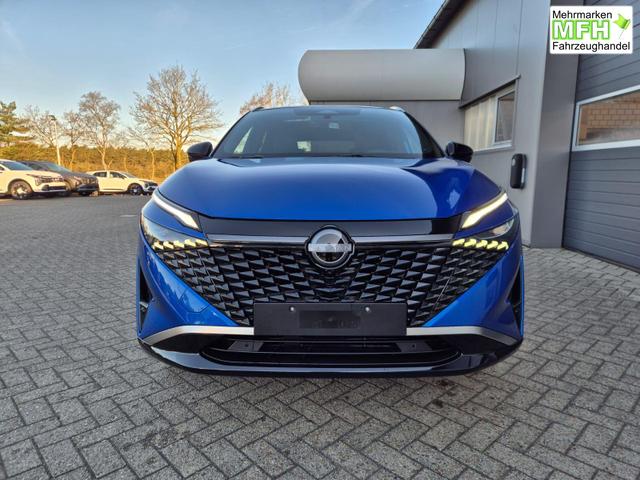 Nissan Qashqai 1.3 DIG-T MHEV 158 PS X-Tronic Tekna Premium Paket 20"LM Teil-Leder PanoGlasdach Klimaautomatik Sitzheizung Lenkradheizung Navi Head-Up Display elektr. Heckklappe ACC PDC v+h 360&deg;Kamera DAB Bluetooth Touchscreen Apple CarPlay Android Auto 