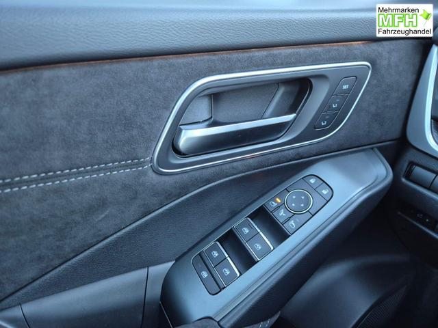 Nissan Qashqai 1.3 DIG-T MHEV 158 PS X-Tronic Tekna Premium Paket 20"LM Teil-Leder PanoGlasdach Klimaautomatik Sitzheizung Lenkradheizung Navi Head-Up Display elektr. Heckklappe ACC PDC v+h 360&deg;Kamera DAB Bluetooth Touchscreen Apple CarPlay Android Auto 