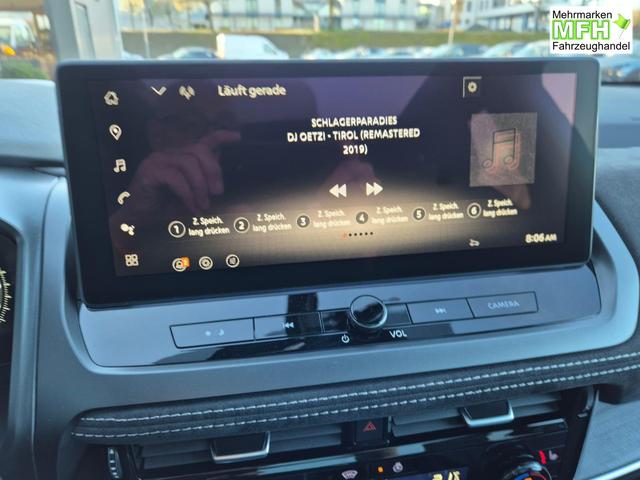 Nissan Qashqai 1.3 DIG-T MHEV 158 PS X-Tronic Tekna Premium Paket 20"LM Teil-Leder PanoGlasdach Klimaautomatik Sitzheizung Lenkradheizung Navi Head-Up Display elektr. Heckklappe ACC PDC v+h 360&deg;Kamera DAB Bluetooth Touchscreen Apple CarPlay Android Auto 