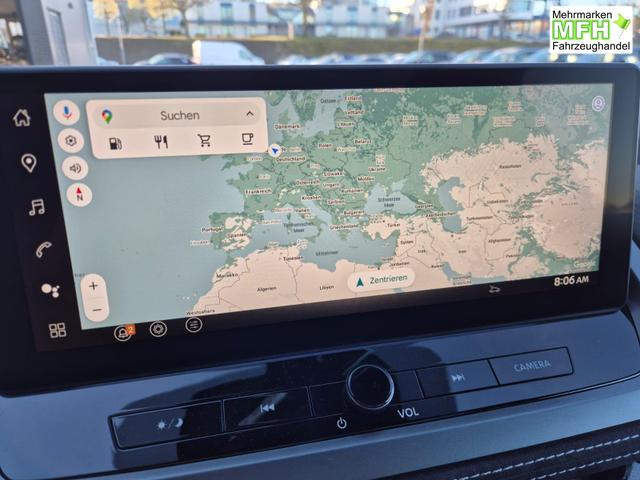 Nissan Qashqai 1.3 DIG-T MHEV 158 PS X-Tronic Tekna Premium Paket 20"LM Teil-Leder PanoGlasdach Klimaautomatik Sitzheizung Lenkradheizung Navi Head-Up Display elektr. Heckklappe ACC PDC v+h 360&deg;Kamera DAB Bluetooth Touchscreen Apple CarPlay Android Auto 