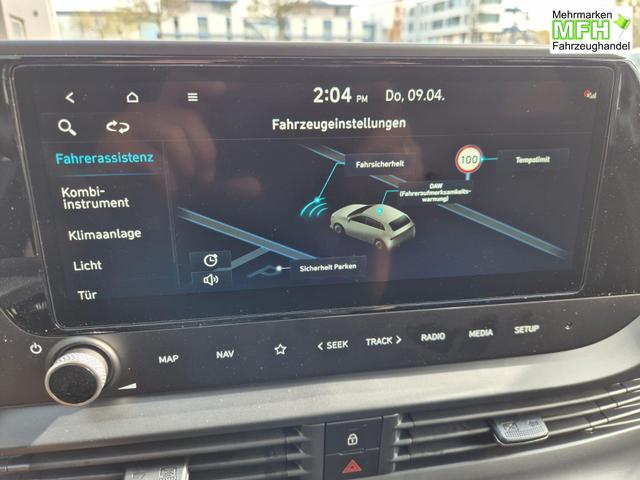 Hyundai i20 1.0 T-GDI 90PS Trend 5-t&uuml;rig Klimaautomatik Sitzheizung Lenkradheizung R&uuml;ckf.Kamera PDC Apple CarPlay Android Auto Tempomat Touchscreen 16"LM 