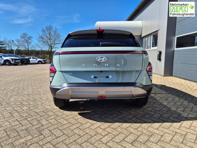 Hyundai KONA Trend 1.6 T-GDI 150PS Automatik MY2026 Voll-LED-Projektionsscheinw. mit LED-Lichtband Sitzheizung v+h Lenkradheizung ACC Klimaautomatik Navi Touchscreen DAB+ Apple CarPlay + Android Auto PDC R&uuml;ckf.Kamera 2xKeyless 17-LM 