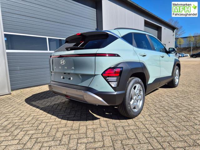 Hyundai KONA Trend 1.6 T-GDI 150PS Automatik MY2026 Voll-LED-Projektionsscheinw. mit LED-Lichtband Sitzheizung v+h Lenkradheizung ACC Klimaautomatik Navi Touchscreen DAB+ Apple CarPlay + Android Auto PDC R&uuml;ckf.Kamera 2xKeyless 17-LM 