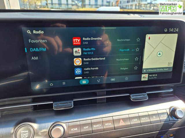 Hyundai KONA Trend 1.6 T-GDI 150PS Automatik MY2026 Voll-LED-Projektionsscheinw. mit LED-Lichtband Sitzheizung v+h Lenkradheizung ACC Klimaautomatik Navi Touchscreen DAB+ Apple CarPlay + Android Auto PDC R&uuml;ckf.Kamera 2xKeyless 17-LM 