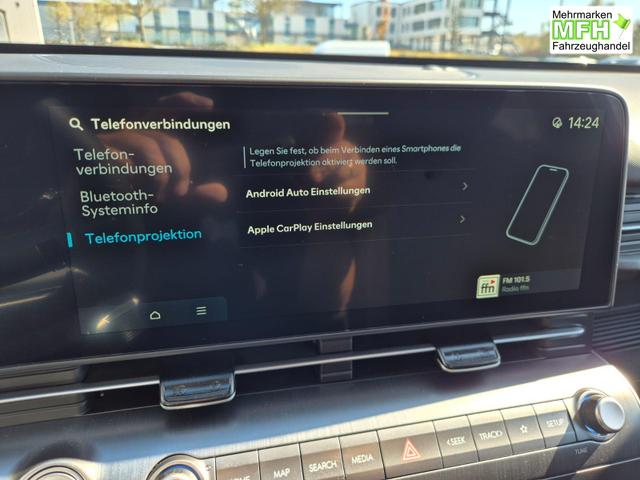 Hyundai KONA Trend 1.6 T-GDI 150PS Automatik MY2026 Voll-LED-Projektionsscheinw. mit LED-Lichtband Sitzheizung v+h Lenkradheizung ACC Klimaautomatik Navi Touchscreen DAB+ Apple CarPlay + Android Auto PDC R&uuml;ckf.Kamera 2xKeyless 17-LM 