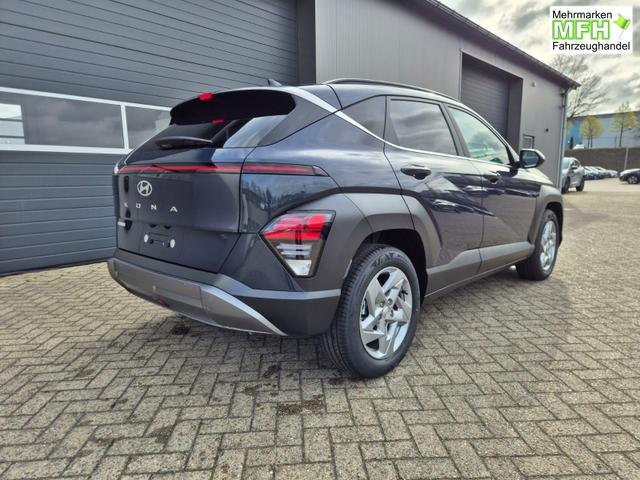 Hyundai KONA Trend 1.6 T-GDI 150PS Automatik MY2026 Voll-LED-Projektionsscheinw. mit LED-Lichtband Sitzheizung v+h Lenkradheizung ACC Klimaautomatik Navi Touchscreen DAB+ Apple CarPlay + Android Auto PDC R&uuml;ckf.Kamera 2xKeyless 17-LM 