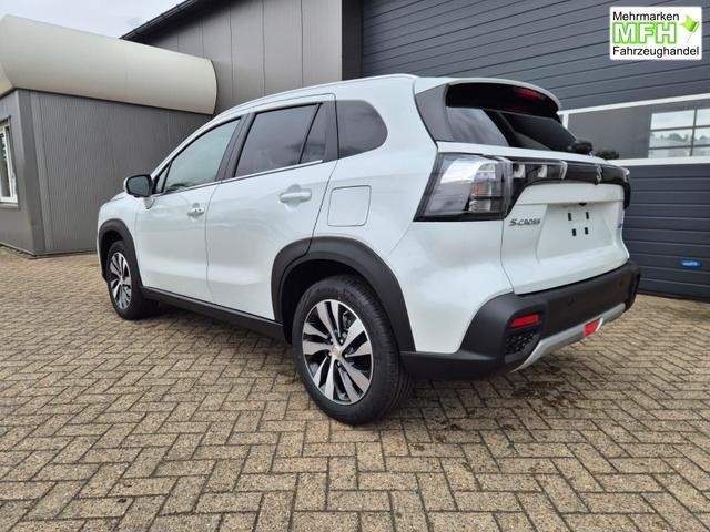 Suzuki S-Cross Comfort+ 110PS Automatik MHEV 1.4 Boosterjet Teilleder Navi Klimaautomatik Sitzheizung ACC PDC v+h 4x Kamera Suzuki-Radio Apple CarPlay Android Auto Touchscreen 2xKeyless 17-LM 