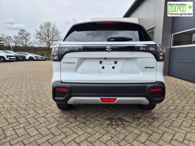 Suzuki S-Cross Comfort+ 110PS Automatik MHEV 1.4 Boosterjet Teilleder Navi Klimaautomatik Sitzheizung ACC PDC v+h 4x Kamera Suzuki-Radio Apple CarPlay Android Auto Touchscreen 2xKeyless 17-LM 
