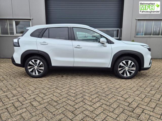 Suzuki S-Cross Comfort+ 110PS Automatik MHEV 1.4 Boosterjet Teilleder Navi Klimaautomatik Sitzheizung ACC PDC v+h 4x Kamera Suzuki-Radio Apple CarPlay Android Auto Touchscreen 2xKeyless 17-LM 