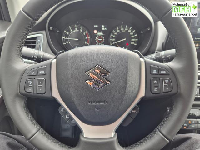 Suzuki S-Cross Comfort+ 110PS Automatik MHEV 1.4 Boosterjet Teilleder Navi Klimaautomatik Sitzheizung ACC PDC v+h 4x Kamera Suzuki-Radio Apple CarPlay Android Auto Touchscreen 2xKeyless 17-LM 