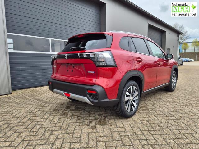 Suzuki S-Cross Comfort+ 110PS Automatik MHEV 1.4 Boosterjet Teilleder Navi Klimaautomatik Sitzheizung ACC PDC v+h 4x Kamera Suzuki-Radio Apple CarPlay Android Auto Touchscreen 2xKeyless 17-LM 