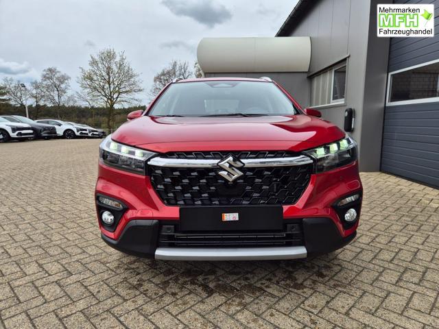 Suzuki S-Cross Comfort+ 110PS Automatik MHEV 1.4 Boosterjet Teilleder Navi Klimaautomatik Sitzheizung ACC PDC v+h 4x Kamera Suzuki-Radio Apple CarPlay Android Auto Touchscreen 2xKeyless 17-LM 