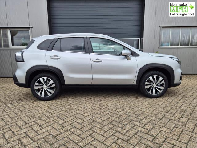 Suzuki S-Cross Comfort+ 110PS MHEV 4x4 ALLGRIP 1.4 Boosterjet Teilleder Navi Klimaautomatik Sitzheizung ACC PDC v+h 4x Kamera Suzuki-Radio Apple CarPlay Android Auto Touchscreen 2xKeyless 17-LM 