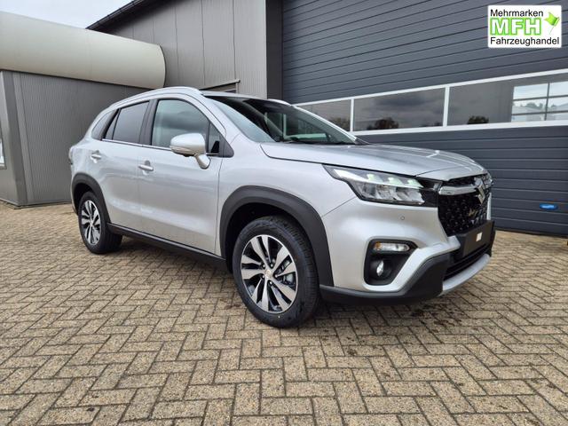 Suzuki S-Cross Comfort+ 110PS MHEV 4x4 ALLGRIP 1.4 Boosterjet Teilleder Navi Klimaautomatik Sitzheizung ACC PDC v+h 4x Kamera Suzuki-Radio Apple CarPlay Android Auto Touchscreen 2xKeyless 17-LM 