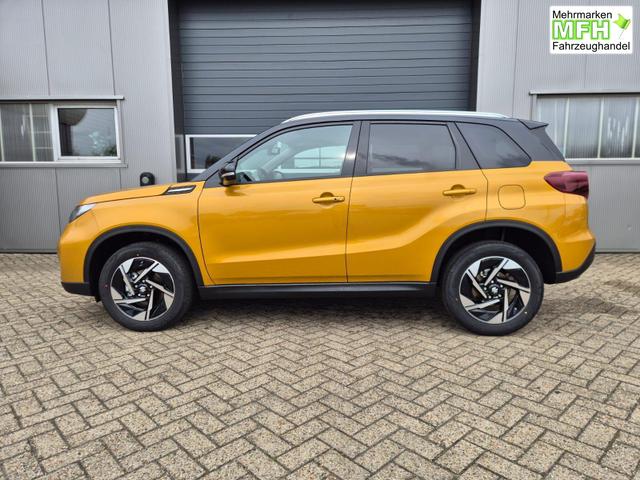 Suzuki Vitara Comfort+ 110PS Automatik MHEV 1.4 Boosterjet Teilleder Navi Klimaautomatik Sitzheizung ACC PDC v+h R&uuml;ckf.Kamera Suzuki-Radio Apple CarPlay Android Auto Touchscreen 2xKeyless 17-LM 