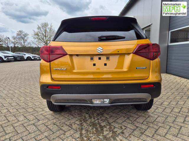 Suzuki Vitara Comfort+ 110PS Automatik MHEV 1.4 Boosterjet Teilleder Navi Klimaautomatik Sitzheizung ACC PDC v+h R&uuml;ckf.Kamera Suzuki-Radio Apple CarPlay Android Auto Touchscreen 2xKeyless 17-LM 