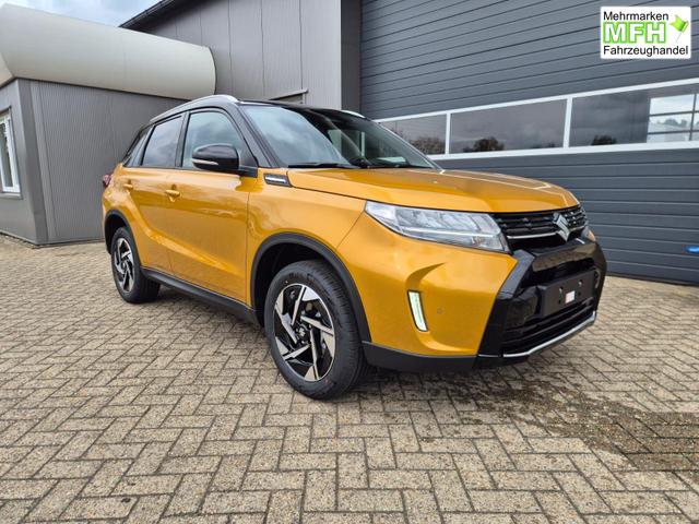 Suzuki Vitara Comfort+ 110PS Automatik MHEV 1.4 Boosterjet Teilleder Navi Klimaautomatik Sitzheizung ACC PDC v+h R&uuml;ckf.Kamera Suzuki-Radio Apple CarPlay Android Auto Touchscreen 2xKeyless 17-LM 