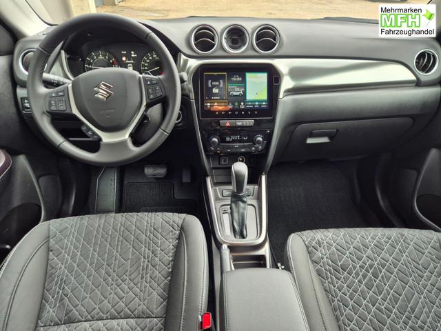 Suzuki Vitara Comfort+ 110PS Automatik MHEV 1.4 Boosterjet Teilleder Navi Klimaautomatik Sitzheizung ACC PDC v+h R&uuml;ckf.Kamera Suzuki-Radio Apple CarPlay Android Auto Touchscreen 2xKeyless 17-LM 