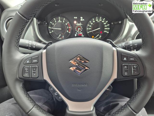 Suzuki Vitara Comfort+ 110PS Automatik MHEV 1.4 Boosterjet Teilleder Navi Klimaautomatik Sitzheizung ACC PDC v+h R&uuml;ckf.Kamera Suzuki-Radio Apple CarPlay Android Auto Touchscreen 2xKeyless 17-LM 