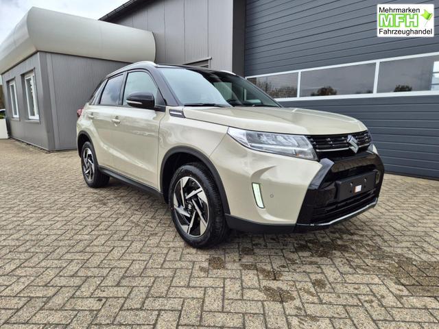 Suzuki Vitara Comfort+ 110PS MHEV 4x4 ALLGRIP 1.4 Boosterjet Allrad Teilleder mit Alcantara Navi Klimaautomatik Sitzheizung ACC PDC v+h R&uuml;ckf.Kamera Suzuki-Radio Apple CarPlay Android Auto Touchscreen 2xKeyless 17-LM 