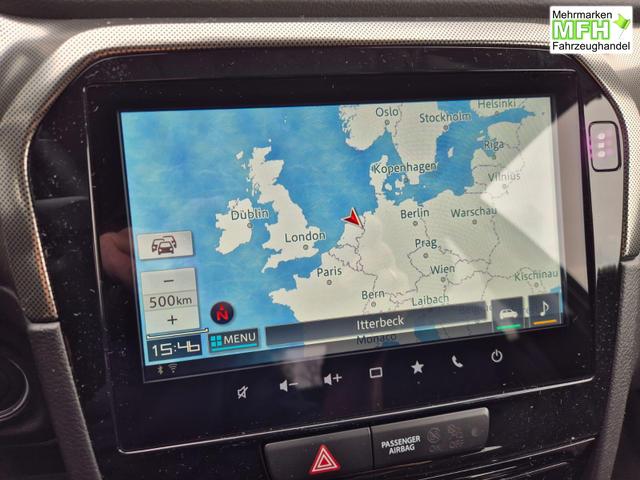 Suzuki Vitara Comfort+ 110PS MHEV 4x4 ALLGRIP 1.4 Boosterjet Allrad Teilleder mit Alcantara Navi Klimaautomatik Sitzheizung ACC PDC v+h R&uuml;ckf.Kamera Suzuki-Radio Apple CarPlay Android Auto Touchscreen 2xKeyless 17-LM 