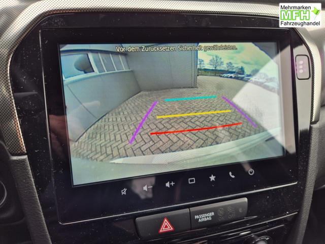 Suzuki Vitara Comfort+ 110PS MHEV 4x4 ALLGRIP 1.4 Boosterjet Allrad Teilleder mit Alcantara Navi Klimaautomatik Sitzheizung ACC PDC v+h R&uuml;ckf.Kamera Suzuki-Radio Apple CarPlay Android Auto Touchscreen 2xKeyless 17-LM 