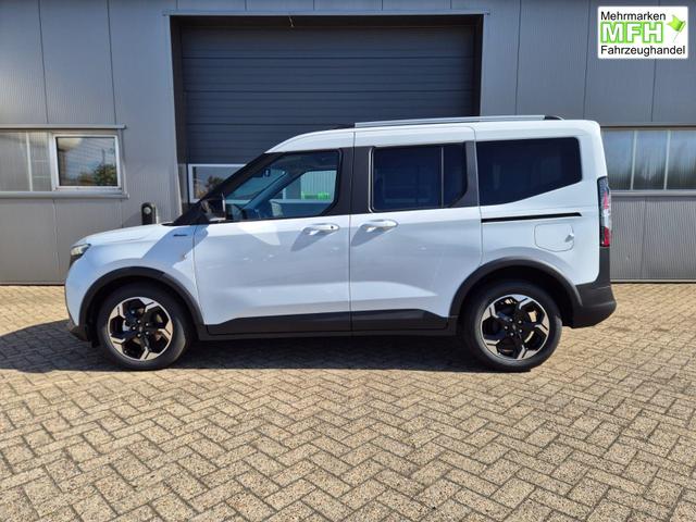 Ford Tourneo Courier 1.0 EcoBoost 125PS Active Teil-Leder Sitzheizung Lenkradheizung Klimaautomatik PDC v+h R&uuml;ckf.-Kamera ACC TWA Frontscheibe beheizb. Ford-Navi SYNC4 Apple CarPlay + Android Auto 