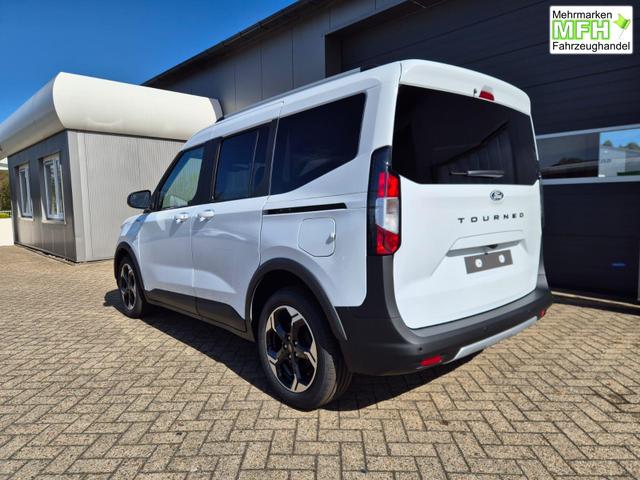 Ford Tourneo Courier 1.0 EcoBoost 125PS Active Teil-Leder Sitzheizung Lenkradheizung Klimaautomatik PDC v+h R&uuml;ckf.-Kamera ACC TWA Frontscheibe beheizb. Ford-Navi SYNC4 Apple CarPlay + Android Auto 