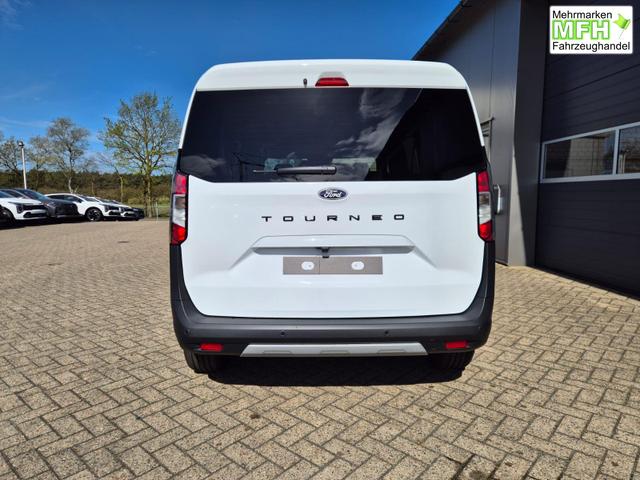 Ford Tourneo Courier 1.0 EcoBoost 125PS Active Teil-Leder Sitzheizung Lenkradheizung Klimaautomatik PDC v+h R&uuml;ckf.-Kamera ACC TWA Frontscheibe beheizb. Ford-Navi SYNC4 Apple CarPlay + Android Auto 