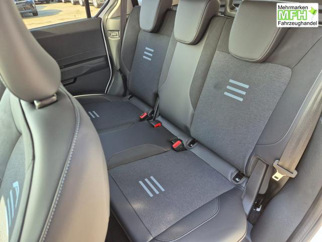 Ford Tourneo Courier 1.0 EcoBoost 125PS Active Teil-Leder Sitzheizung Lenkradheizung Klimaautomatik PDC v+h R&uuml;ckf.-Kamera ACC TWA Frontscheibe beheizb. Ford-Navi SYNC4 Apple CarPlay + Android Auto 