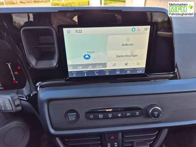 Ford Tourneo Courier 1.0 EcoBoost 125PS Active Teil-Leder Sitzheizung Lenkradheizung Klimaautomatik PDC v+h R&uuml;ckf.-Kamera ACC TWA Frontscheibe beheizb. Ford-Navi SYNC4 Apple CarPlay + Android Auto 