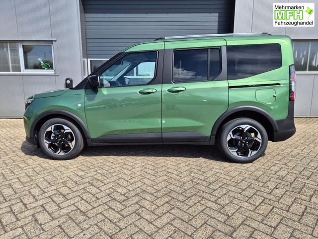 Ford Tourneo Courier 1.0 EcoBoost 125PS Active Teil-Leder Sitzheizung Lenkradheizung Klimaautomatik PDC v+h R&uuml;ckf.-Kamera ACC TWA Frontscheibe beheizb. Ford-Navi SYNC4 Apple CarPlay + Android Auto 