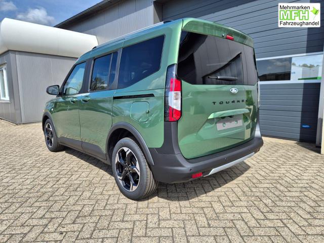 Ford Tourneo Courier 1.0 EcoBoost 125PS Active Teil-Leder Sitzheizung Lenkradheizung Klimaautomatik PDC v+h R&uuml;ckf.-Kamera ACC TWA Frontscheibe beheizb. Ford-Navi SYNC4 Apple CarPlay + Android Auto 