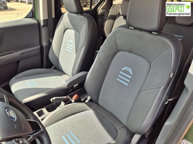 Ford Tourneo Courier 1.0 EcoBoost 125PS Active Teil-Leder Sitzheizung Lenkradheizung Klimaautomatik PDC v+h R&uuml;ckf.-Kamera ACC TWA Frontscheibe beheizb. Ford-Navi SYNC4 Apple CarPlay + Android Auto 