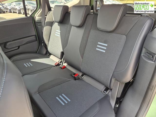 Ford Tourneo Courier 1.0 EcoBoost 125PS Active Teil-Leder Sitzheizung Lenkradheizung Klimaautomatik PDC v+h R&uuml;ckf.-Kamera ACC TWA Frontscheibe beheizb. Ford-Navi SYNC4 Apple CarPlay + Android Auto 