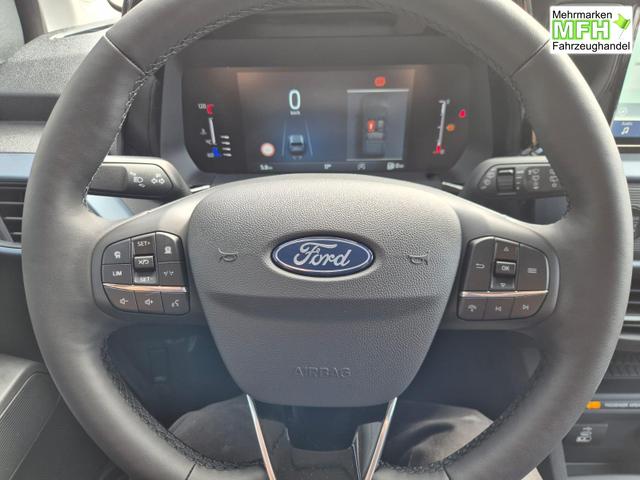 Ford Tourneo Courier 1.0 EcoBoost 125PS Active Teil-Leder Sitzheizung Lenkradheizung Klimaautomatik PDC v+h R&uuml;ckf.-Kamera ACC TWA Frontscheibe beheizb. Ford-Navi SYNC4 Apple CarPlay + Android Auto 