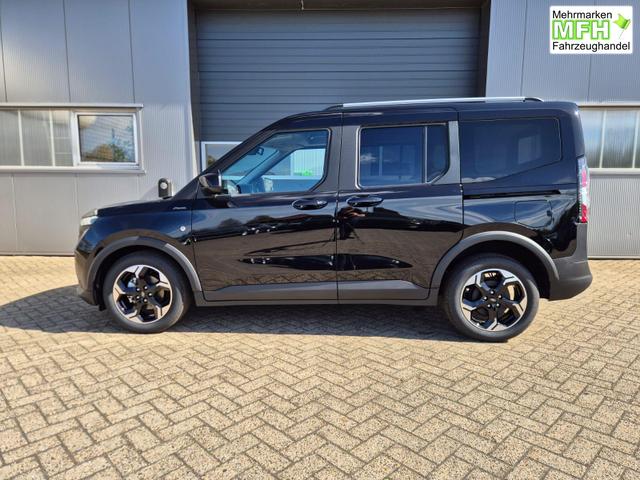 Ford Tourneo Courier 1.0 EcoBoost 125PS Active Teil-Leder Sitzheizung Lenkradheizung Klimaautomatik PDC v+h R&uuml;ckf.-Kamera ACC TWA Frontscheibe beheizb. Ford-Navi SYNC4 Apple CarPlay + Android Auto 