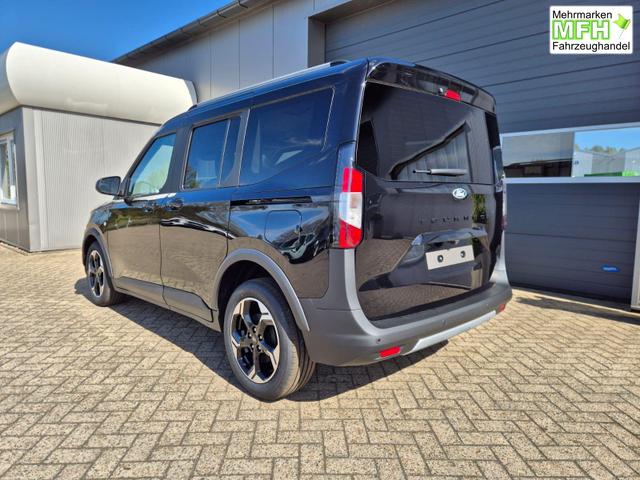 Ford Tourneo Courier 1.0 EcoBoost 125PS Active Teil-Leder Sitzheizung Lenkradheizung Klimaautomatik PDC v+h R&uuml;ckf.-Kamera ACC TWA Frontscheibe beheizb. Ford-Navi SYNC4 Apple CarPlay + Android Auto 