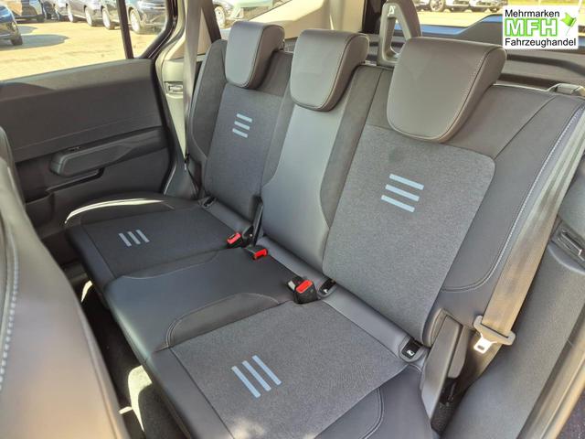 Ford Tourneo Courier 1.0 EcoBoost 125PS Active Teil-Leder Sitzheizung Lenkradheizung Klimaautomatik PDC v+h R&uuml;ckf.-Kamera ACC TWA Frontscheibe beheizb. Ford-Navi SYNC4 Apple CarPlay + Android Auto 