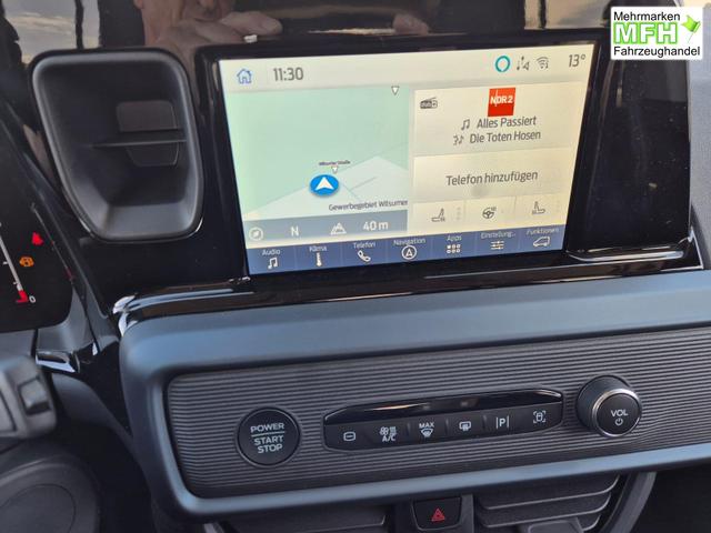 Ford Tourneo Courier 1.0 EcoBoost 125PS Active Teil-Leder Sitzheizung Lenkradheizung Klimaautomatik PDC v+h R&uuml;ckf.-Kamera ACC TWA Frontscheibe beheizb. Ford-Navi SYNC4 Apple CarPlay + Android Auto 