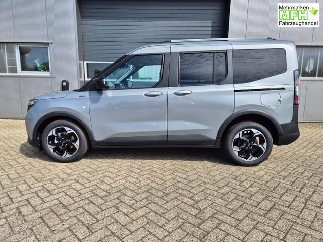 Ford Tourneo Courier 1.0 EcoBoost 125PS Active Teil-Leder Sitzheizung Lenkradheizung Klimaautomatik PDC v+h R&uuml;ckf.-Kamera ACC TWA Frontscheibe beheizb. Ford-Navi SYNC4 Apple CarPlay + Android Auto 
