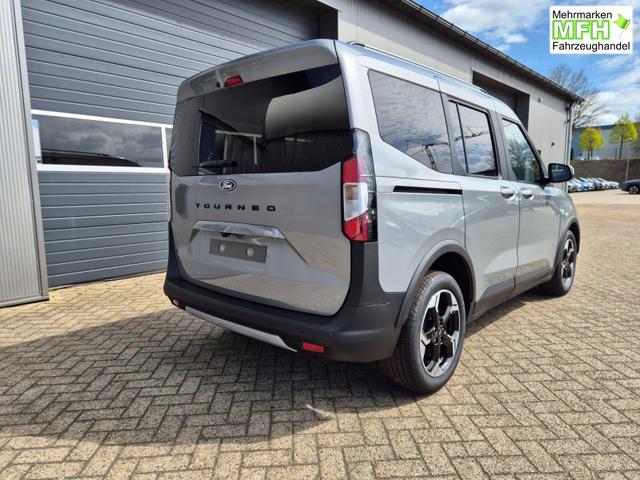 Ford Tourneo Courier 1.0 EcoBoost 125PS Active Teil-Leder Sitzheizung Lenkradheizung Klimaautomatik PDC v+h R&uuml;ckf.-Kamera ACC TWA Frontscheibe beheizb. Ford-Navi SYNC4 Apple CarPlay + Android Auto 