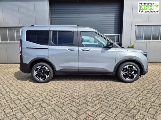 Ford Tourneo Courier 1.0 EcoBoost 125PS Active Teil-Leder Sitzheizung Lenkradheizung Klimaautomatik PDC v+h R&uuml;ckf.-Kamera ACC TWA Frontscheibe beheizb. Ford-Navi SYNC4 Apple CarPlay + Android Auto 