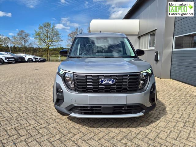 Ford Tourneo Courier 1.0 EcoBoost 125PS Active Teil-Leder Sitzheizung Lenkradheizung Klimaautomatik PDC v+h R&uuml;ckf.-Kamera ACC TWA Frontscheibe beheizb. Ford-Navi SYNC4 Apple CarPlay + Android Auto 