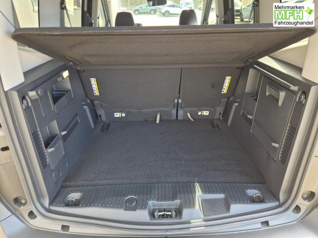 Ford Tourneo Courier 1.0 EcoBoost 125PS Active Teil-Leder Sitzheizung Lenkradheizung Klimaautomatik PDC v+h R&uuml;ckf.-Kamera ACC TWA Frontscheibe beheizb. Ford-Navi SYNC4 Apple CarPlay + Android Auto 