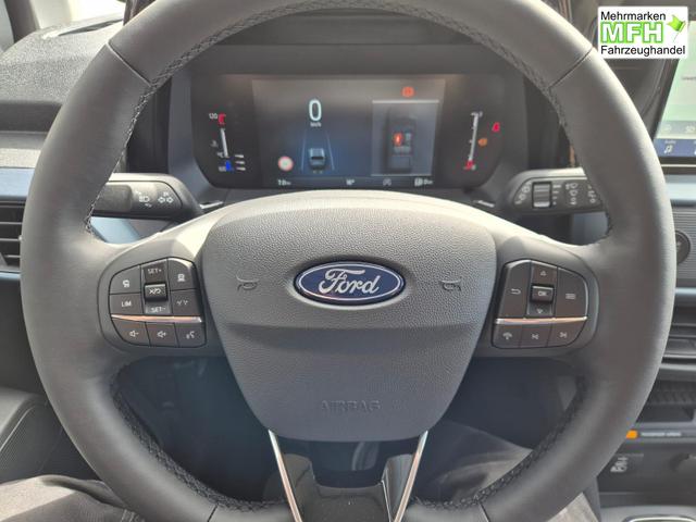 Ford Tourneo Courier 1.0 EcoBoost 125PS Active Teil-Leder Sitzheizung Lenkradheizung Klimaautomatik PDC v+h R&uuml;ckf.-Kamera ACC TWA Frontscheibe beheizb. Ford-Navi SYNC4 Apple CarPlay + Android Auto 