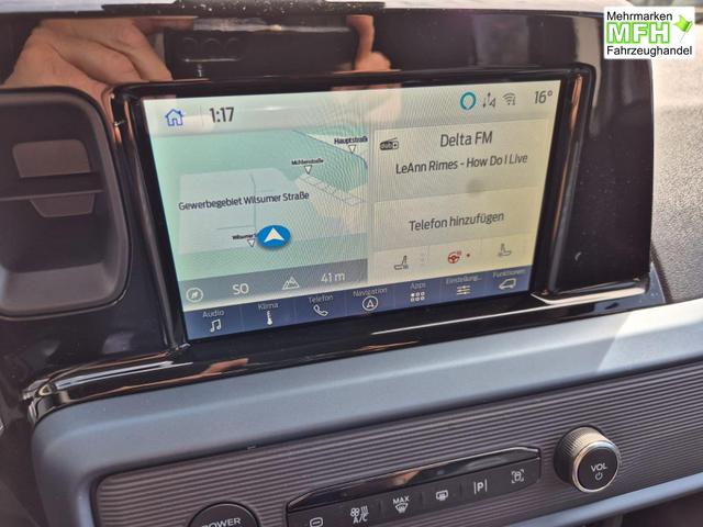 Ford Tourneo Courier 1.0 EcoBoost 125PS Active Teil-Leder Sitzheizung Lenkradheizung Klimaautomatik PDC v+h R&uuml;ckf.-Kamera ACC TWA Frontscheibe beheizb. Ford-Navi SYNC4 Apple CarPlay + Android Auto 