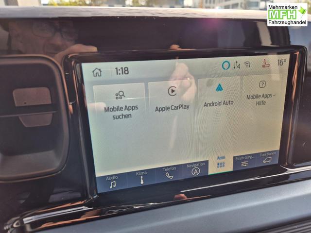 Ford Tourneo Courier 1.0 EcoBoost 125PS Active Teil-Leder Sitzheizung Lenkradheizung Klimaautomatik PDC v+h R&uuml;ckf.-Kamera ACC TWA Frontscheibe beheizb. Ford-Navi SYNC4 Apple CarPlay + Android Auto 