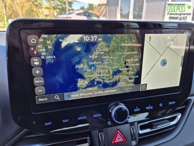 Hyundai i30 Kombi 1.5 T-GDI 150PS Automatik Trend Sitzheizung Lenkradheizung Klimaautomatik PDC v+h R&uuml;ckf.Kamera Navi Apple CarPlay + Android Auto 16"LM 