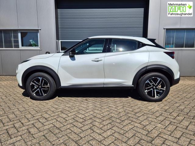 Nissan Juke 1.0 DIG-T 114PS N-Connecta Teil-Leder Klimaautomatik PDC v+h R&uuml;ckf.Kamera Bluetooth Touchscreen Apple CarPlay Android Auto 17"LM 